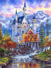 Load image into Gallery viewer, Beautiful Designed Castles DIY Painting