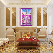 Load image into Gallery viewer, Eiffel Tower Covered in Flowers Painting for your Wall