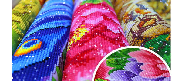 2021 Diamond Painting Diy 5d Embroidery Farm Tractor Full Square Round Landscape