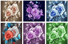 Load image into Gallery viewer, rose diamond paintings