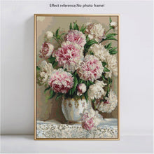 Load image into Gallery viewer, Elegant Flowers Diamond Painting