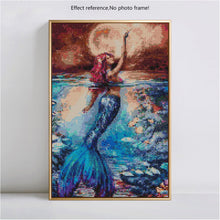 Load image into Gallery viewer, Gorgeous Colorful Mermaid Diamond Painting