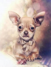 Load image into Gallery viewer, dog painting by diamonds