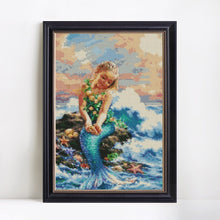 Load image into Gallery viewer, Adorable Little Mermaid Painting Kit