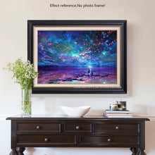 Load image into Gallery viewer, Colorful Romantic Starry Night Diamond Painting