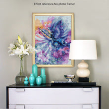 Load image into Gallery viewer, Big Butterfly and Colorful Flowers