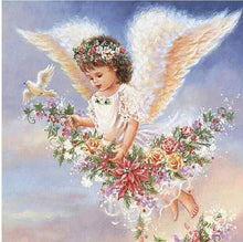 Load image into Gallery viewer, angel kid diamond painting