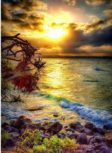 Load image into Gallery viewer, sunset painting diamonds