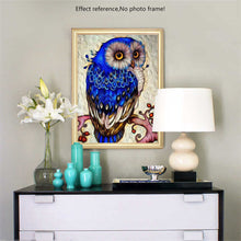 Load image into Gallery viewer, Amazing Blue Owl Diamond Painting Kit