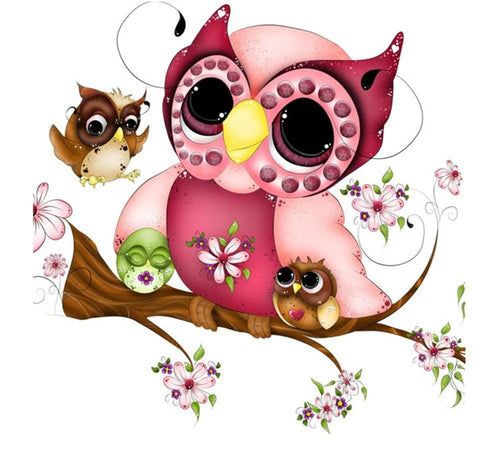 Mother Day Owl Paintings