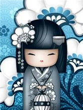 Load image into Gallery viewer, Adorable Japanese Doll DIY Paintings