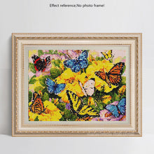 Load image into Gallery viewer, Adorable Butterflies on Yellow Flowers