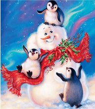 Load image into Gallery viewer, penguin diamond painting