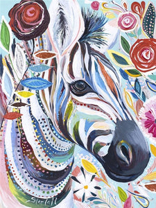 Colorful Artistic Elephant Diamond Paint kit