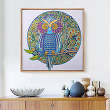 Load image into Gallery viewer, Unique Owl -  Special Shaped Diamond Kit