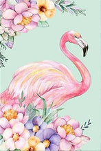 Load image into Gallery viewer, Pink Unicorn &amp; Flamingo Diamond Painting