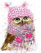 Load image into Gallery viewer, 5D Cute Owl Diamond Painting