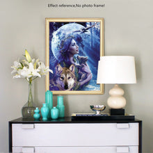 Load image into Gallery viewer, Goddess of the Wolves &amp; Owl