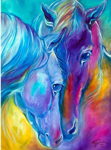 Incredible Painting of Horses