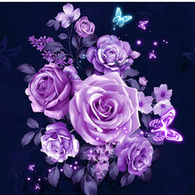 Load image into Gallery viewer, Graceful Purple Roses