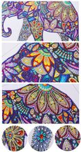 Load image into Gallery viewer, Artistic Floral Elephant Special Diamond Painting