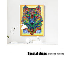 Load image into Gallery viewer, Special Shaped Wold Diamond Painting Kit