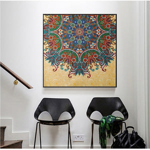 Flower Embroidery Special Diamond Painting