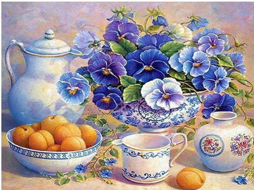 Beautiful Flowers Diamond Painting