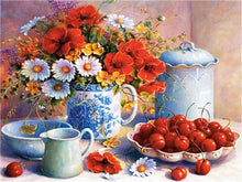 Load image into Gallery viewer, Beautiful Flowers Diamond Painting