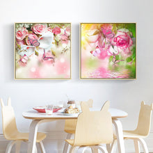 Load image into Gallery viewer, Butterflies on Beautiful Roses