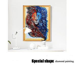 Stunning Lion Diamond Painting