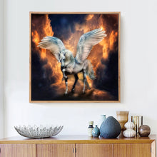Load image into Gallery viewer, White Huge Pegasus Diamond Painting