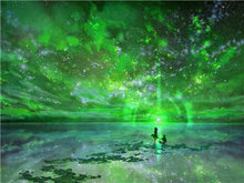 Load image into Gallery viewer, Colorful Romantic Starry Night Diamond Painting