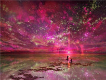 Load image into Gallery viewer, Colorful Romantic Starry Night Diamond Painting