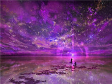 Load image into Gallery viewer, Colorful Romantic Starry Night Diamond Painting