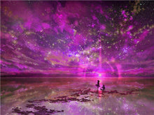 Load image into Gallery viewer, Colorful Romantic Starry Night Diamond Painting