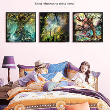 Load image into Gallery viewer, Beautiful Magic Tree Painting by Diamond Kits