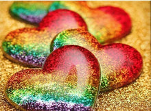 Load image into Gallery viewer, Attractive Love Hearts Painting