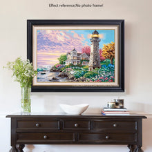 Load image into Gallery viewer, Beautiful Colorful Lighthouse Diamond Painting