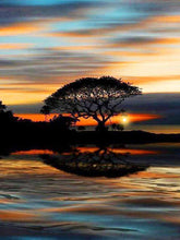 Load image into Gallery viewer, Most Beautiful Sunset Diamond Painting