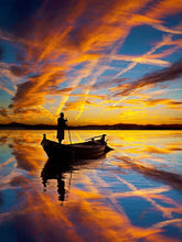 Load image into Gallery viewer, Most Beautiful Sunset Diamond Painting