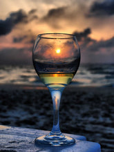 Load image into Gallery viewer, Beautiful Sunsets &amp; Glass Bottle Painting with Diamonds