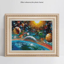 Load image into Gallery viewer, Amazing Dreamland Space Diamond Art