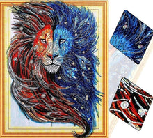 Load image into Gallery viewer, Stunning Lion Diamond Painting