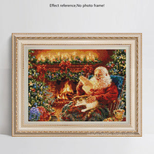 Old man Christmas Memories Diamond Painting