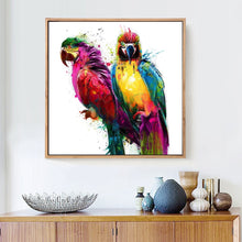 Load image into Gallery viewer, Attractive African Parrots Diamond Painting
