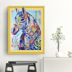 Colorful Horse Special  Diamond Painting