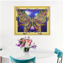 Load image into Gallery viewer, Stunning Butterfly Special Diamond Art