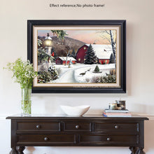 Load image into Gallery viewer, Wonderful Winter Scenery Diamond Art