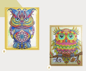 An Amazing Owl Diamond Art Kit